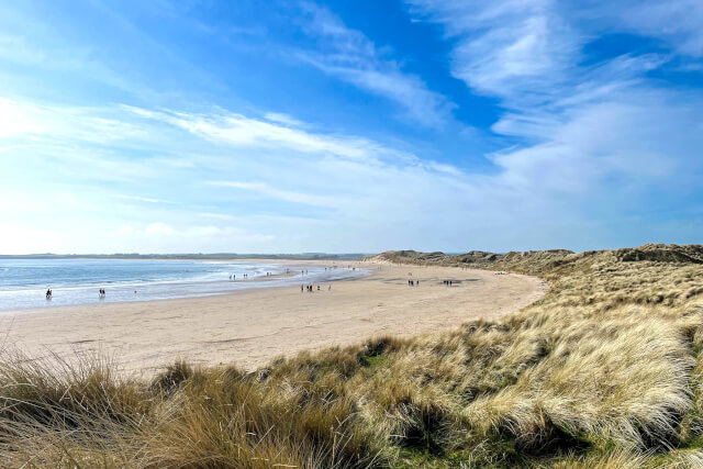 Beadnell Bay Beach, Northumberland