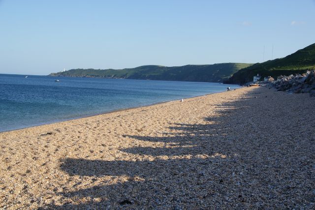 Beesands Beach in the sun