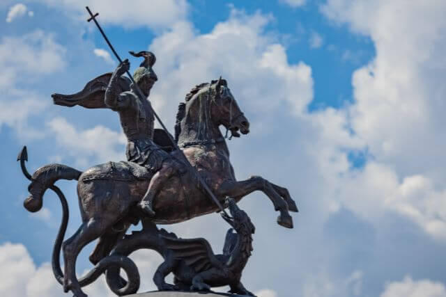 St George Statue