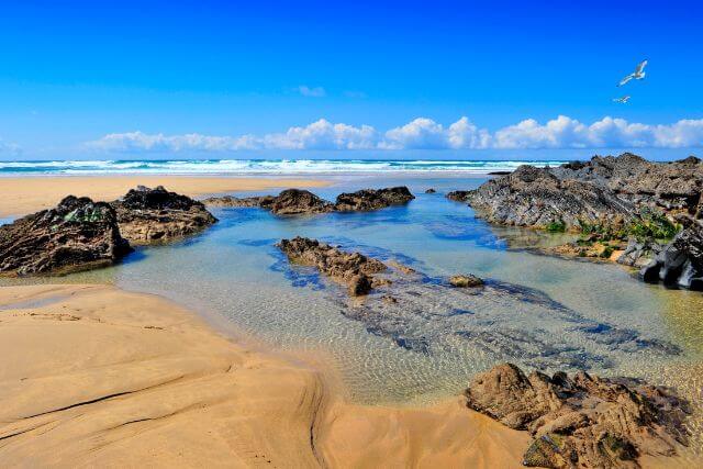 Treyarnon Bay Beach