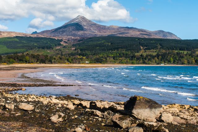 Brodick Bay on the Isle of Arran