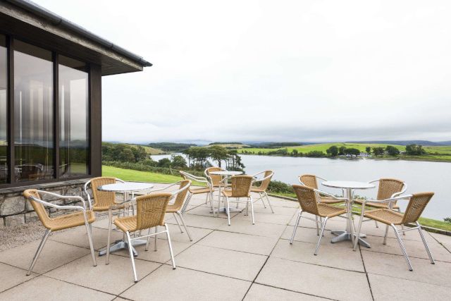 View across Killington Lake