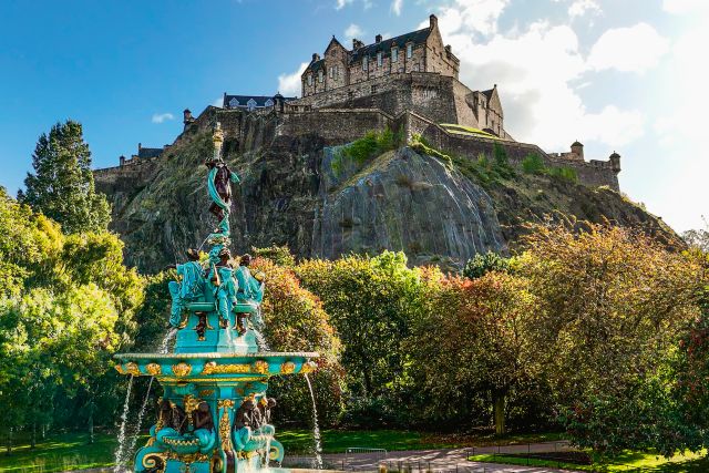 View of Edinburgh Castle