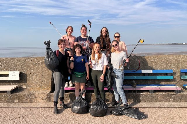 Sykes Staff during the Million Mile Clean