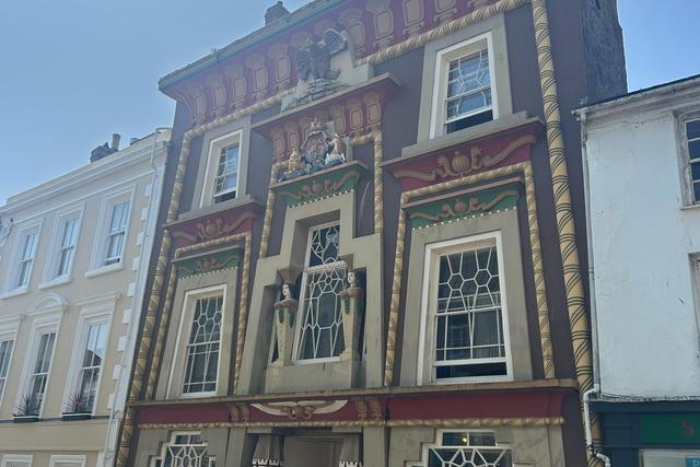 image of the Egyptian House in Penzance