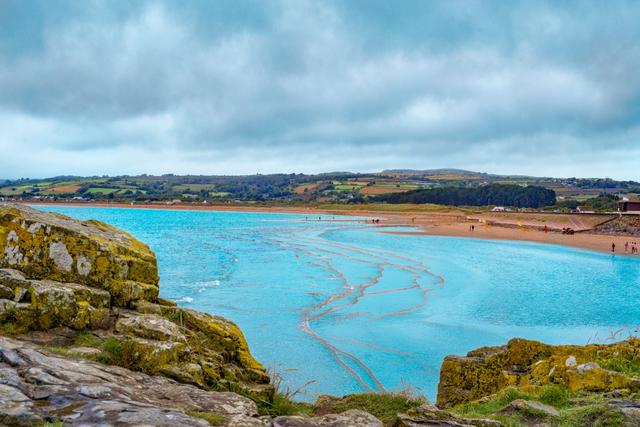View across to Marazion Beach