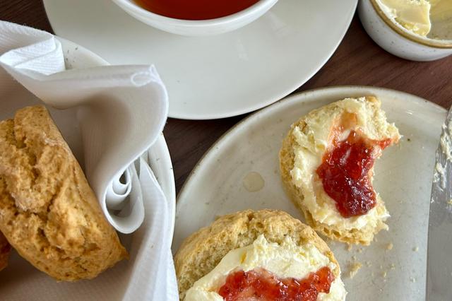 scones from afternoon tea