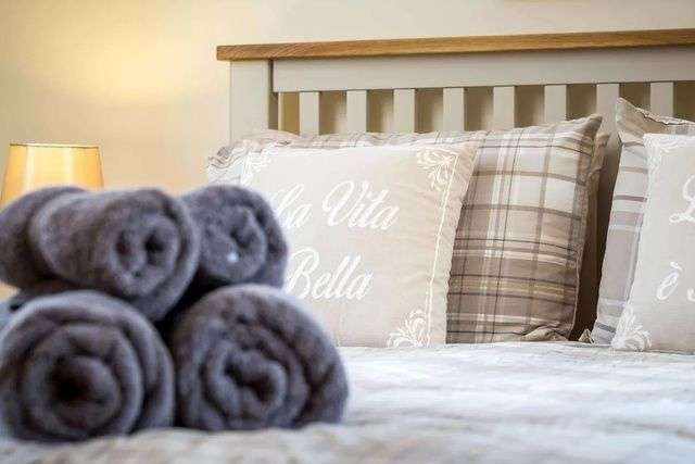 Bedroom in The Bybrook.