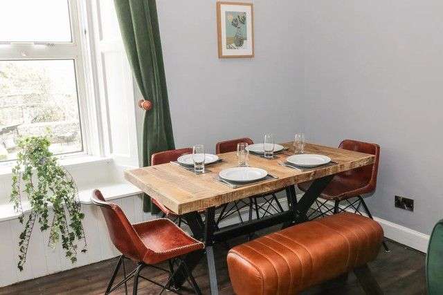 Dining area at 40 Main Street.