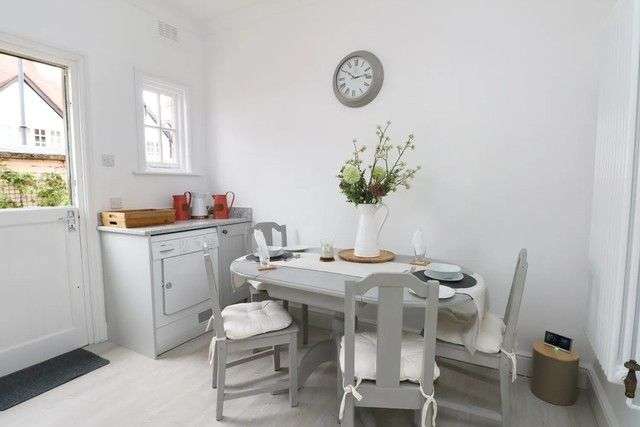 Dining area at Sunlight Soap Cottage.