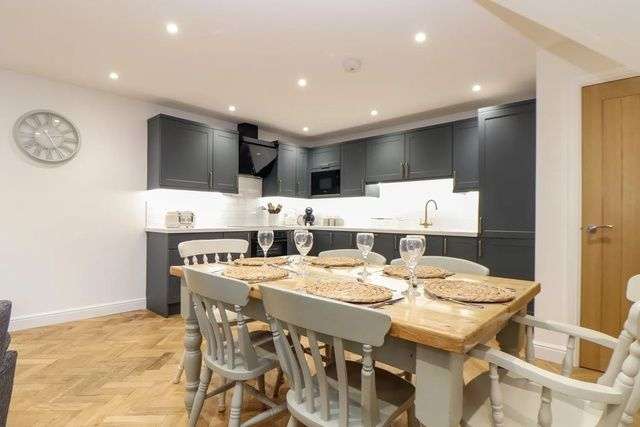 Open-plan living space at Wildwood.