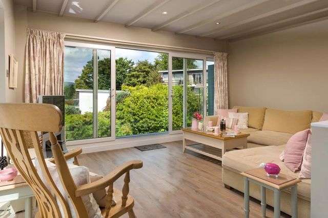 The sitting area with rural views in Mere View.