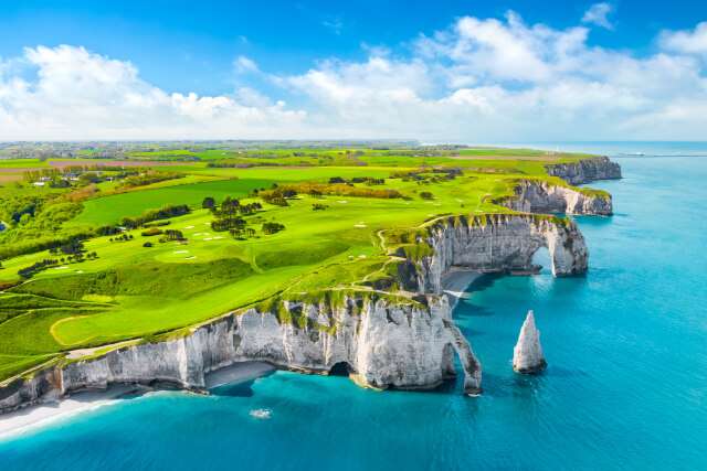 Etretat Cliffs, France
