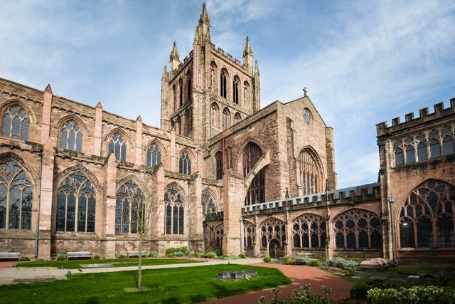 Hereford Cathedral.