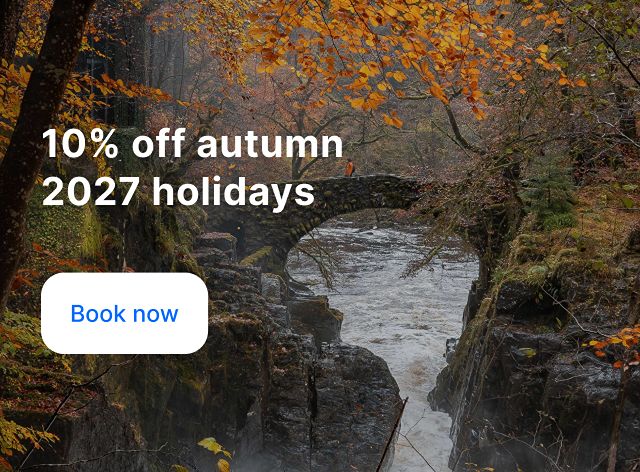 10% off autumn 2027 holidays