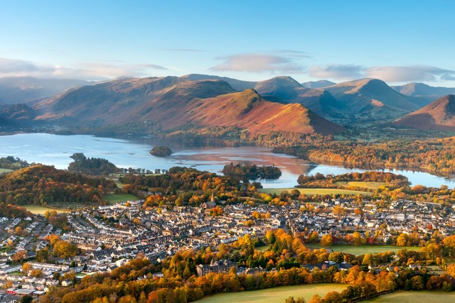 Keswick, Cumbria, Lake District National Park.