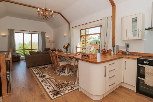 Newlands Barn - Kitchen & Living Room