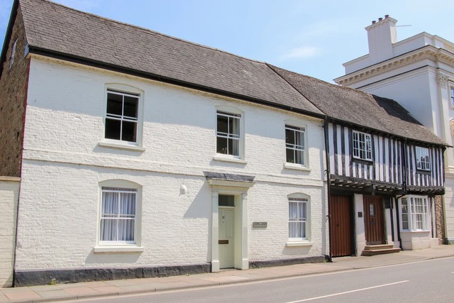 Exterior of The Maltster's House.