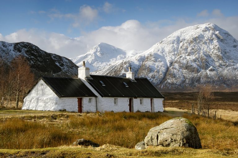 A cottage in one of the places to stay in Scotland