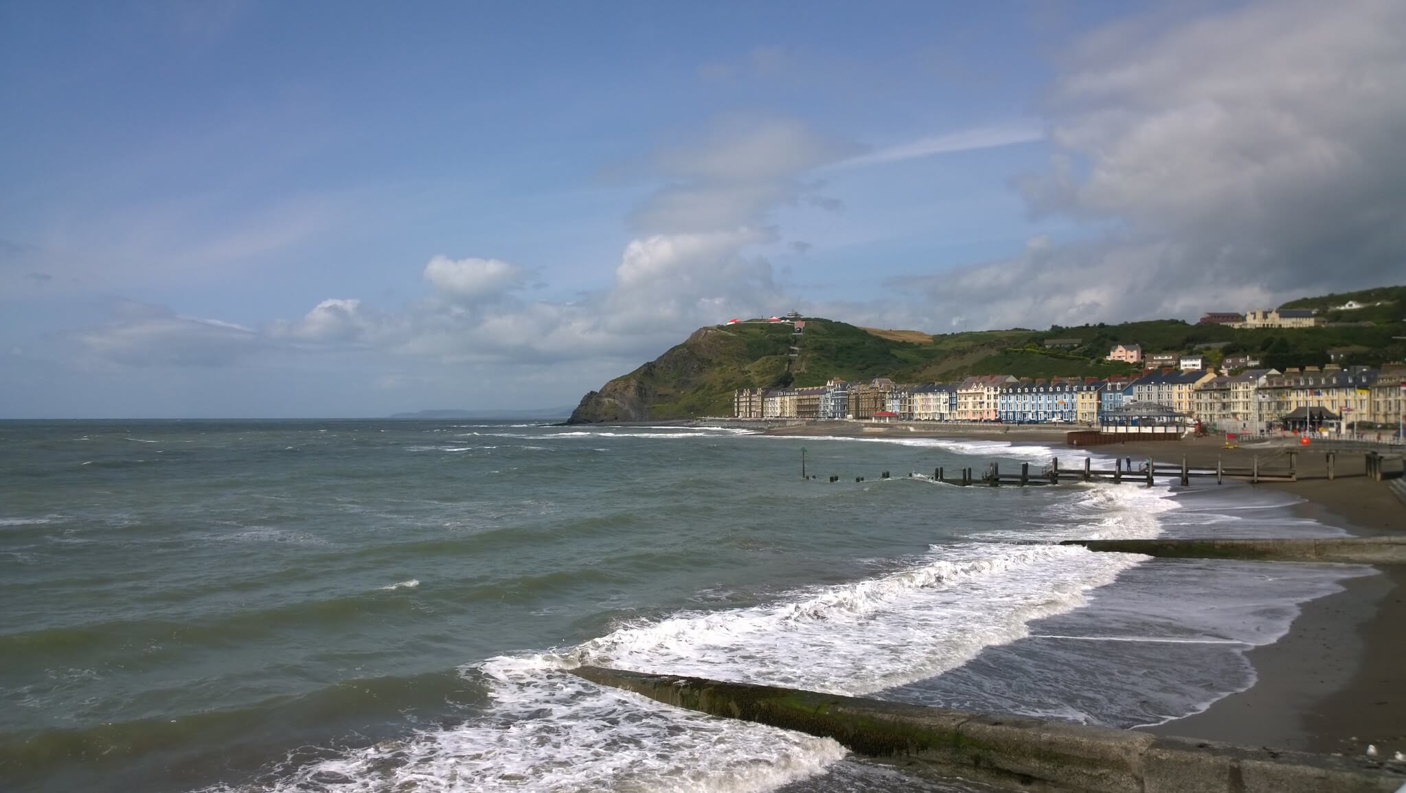 Aberystwyth North Beach Feature