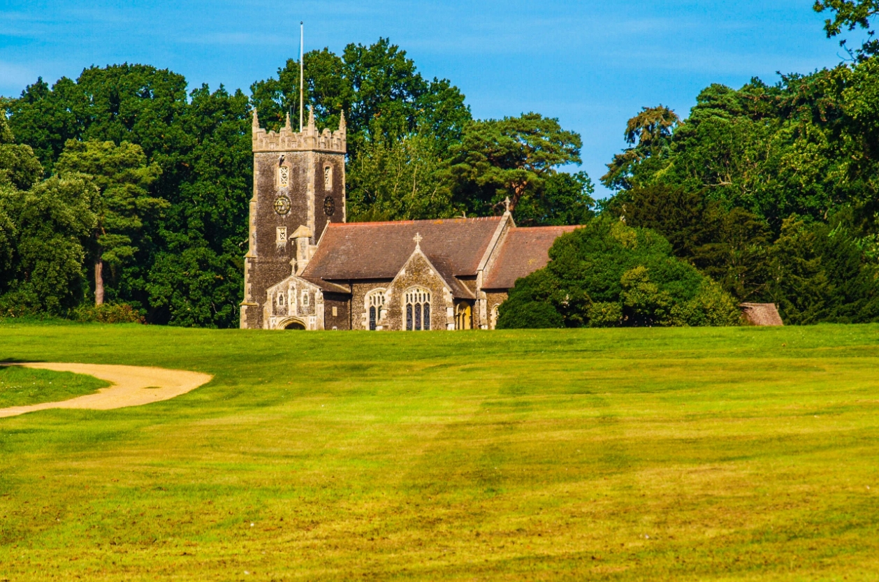 Church on the Sandringham Estate in Norfolk