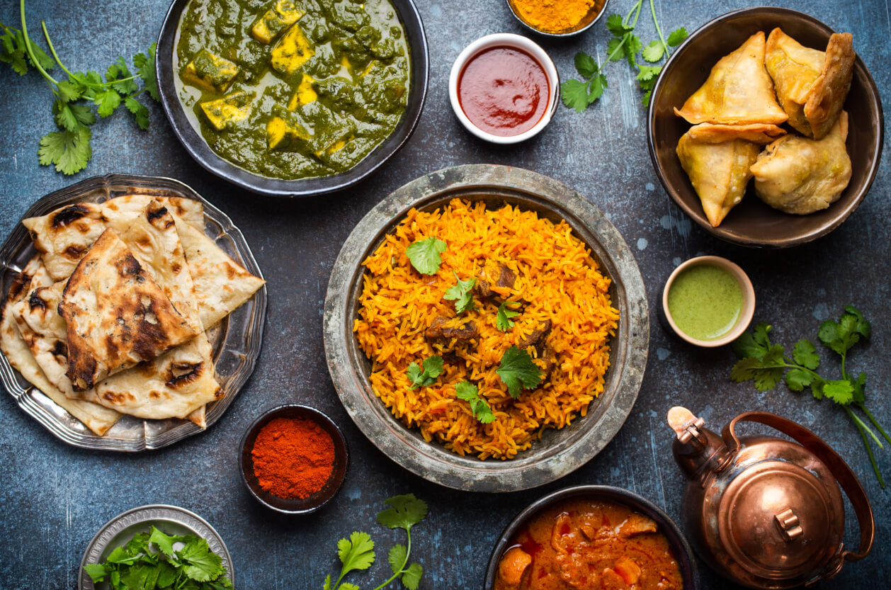 Authentic indian cuisine