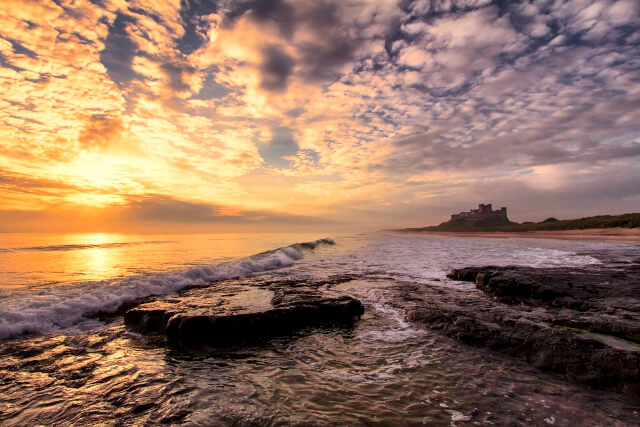 bamburgh beach