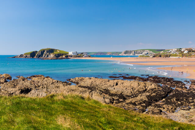 Bantham Beach Devon