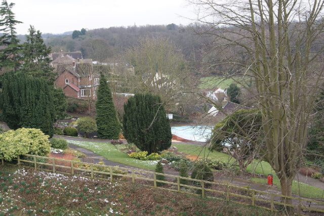 Bebra Gardens from Knaresborough Castle