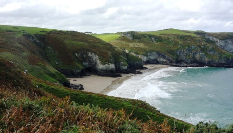 Benoath Cove and Bossiney Bay