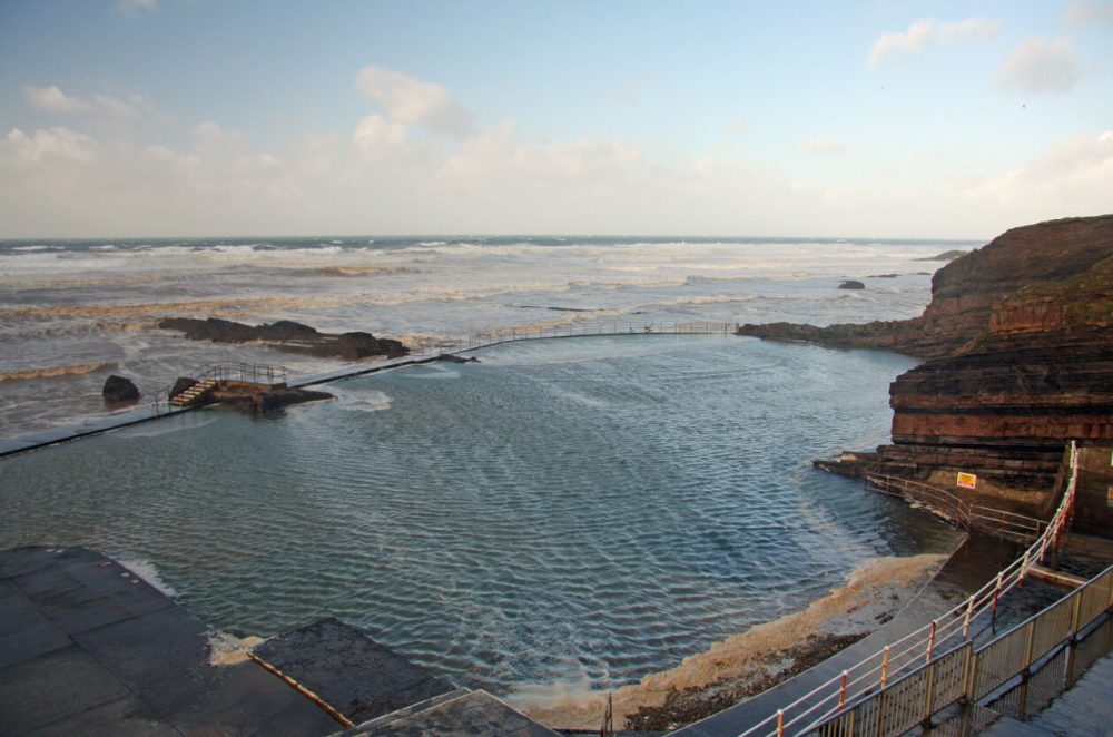 Bude Sea Pool in Cornwall