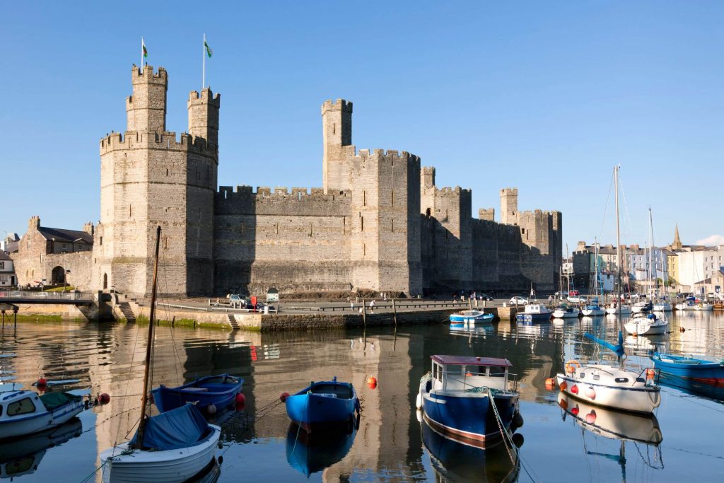 Caernarfon Castle, best place to stay North Wales