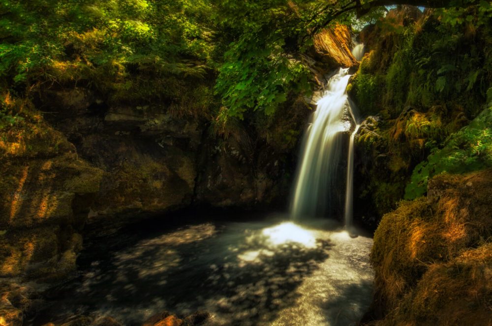 Ceunant Mawr Waterfall, North Wales