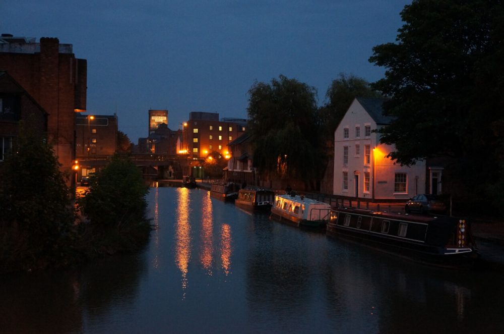 Chester Canal at Night