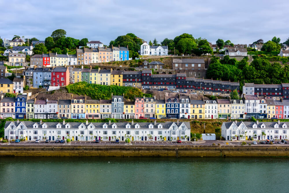 Cobh village, County Cork