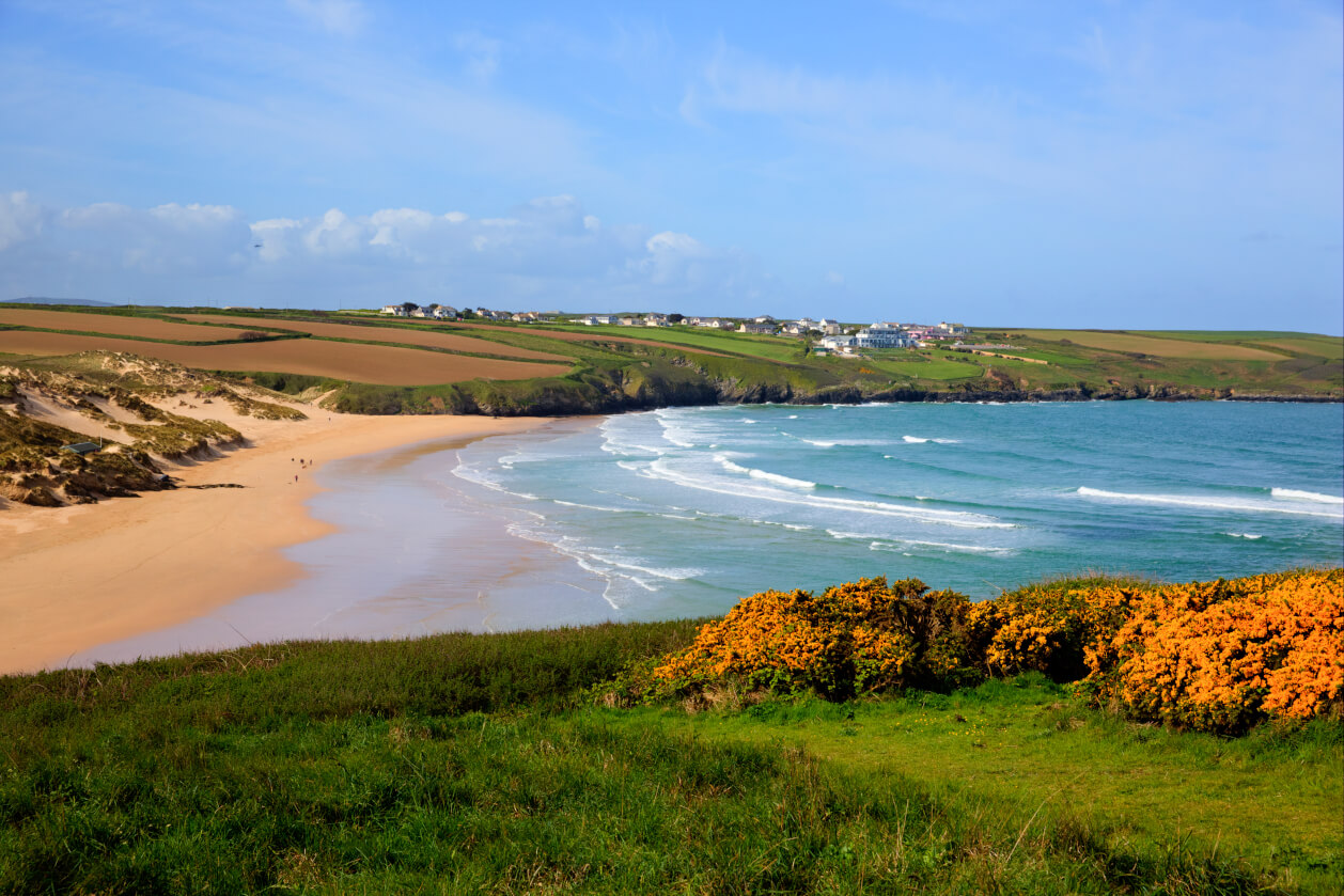 Crantock beach