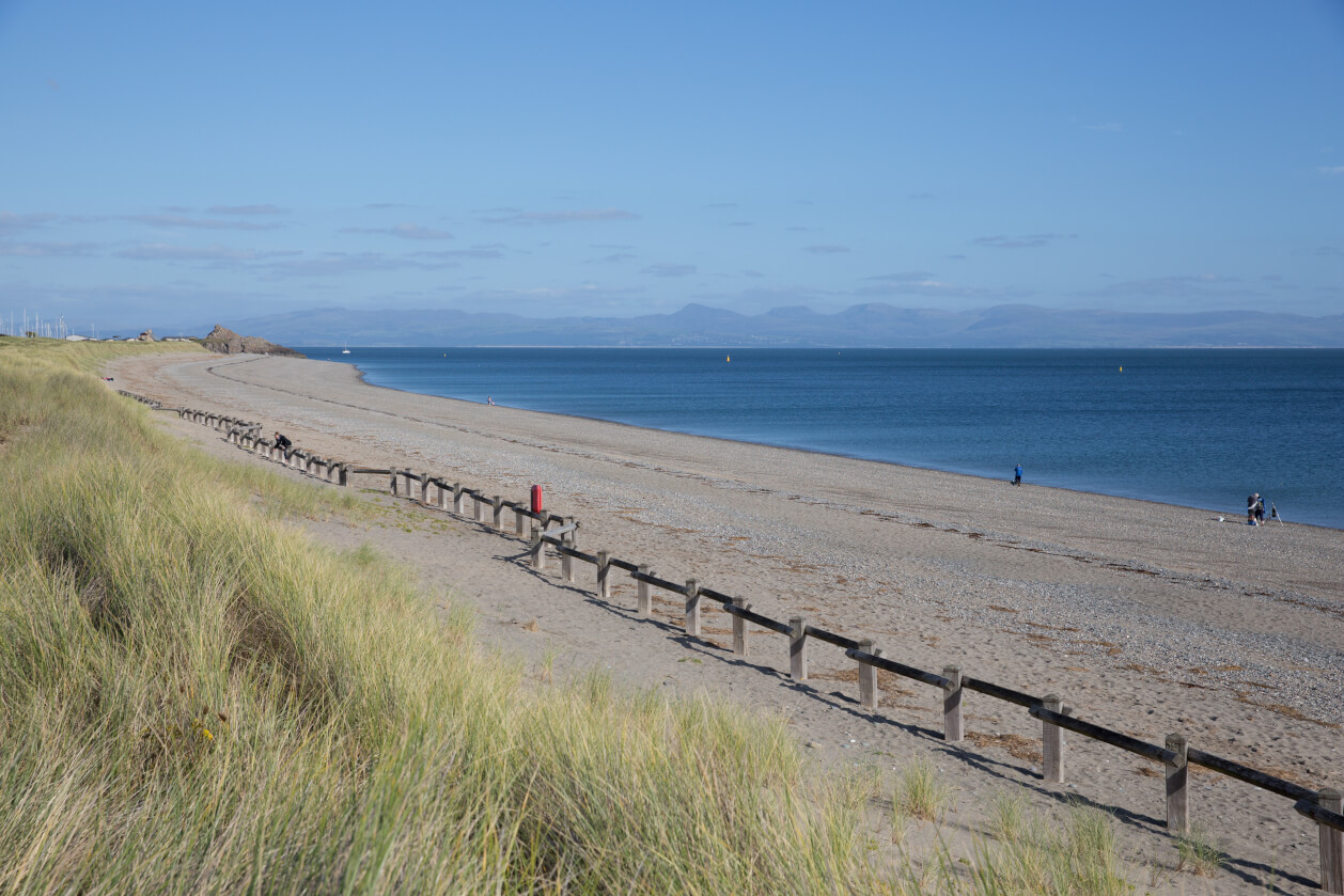 Criccieth Beach