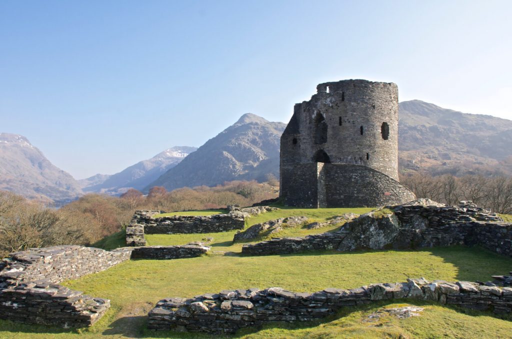 Round stone keep of Dolbadarn Castle