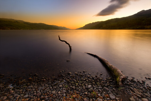 Sunrise over Loch Ness