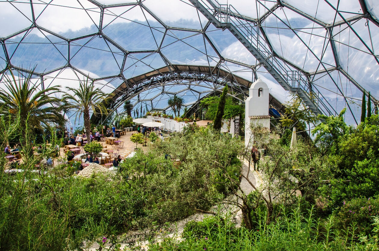 Eden Project, an indoor thing to do in Cornwall