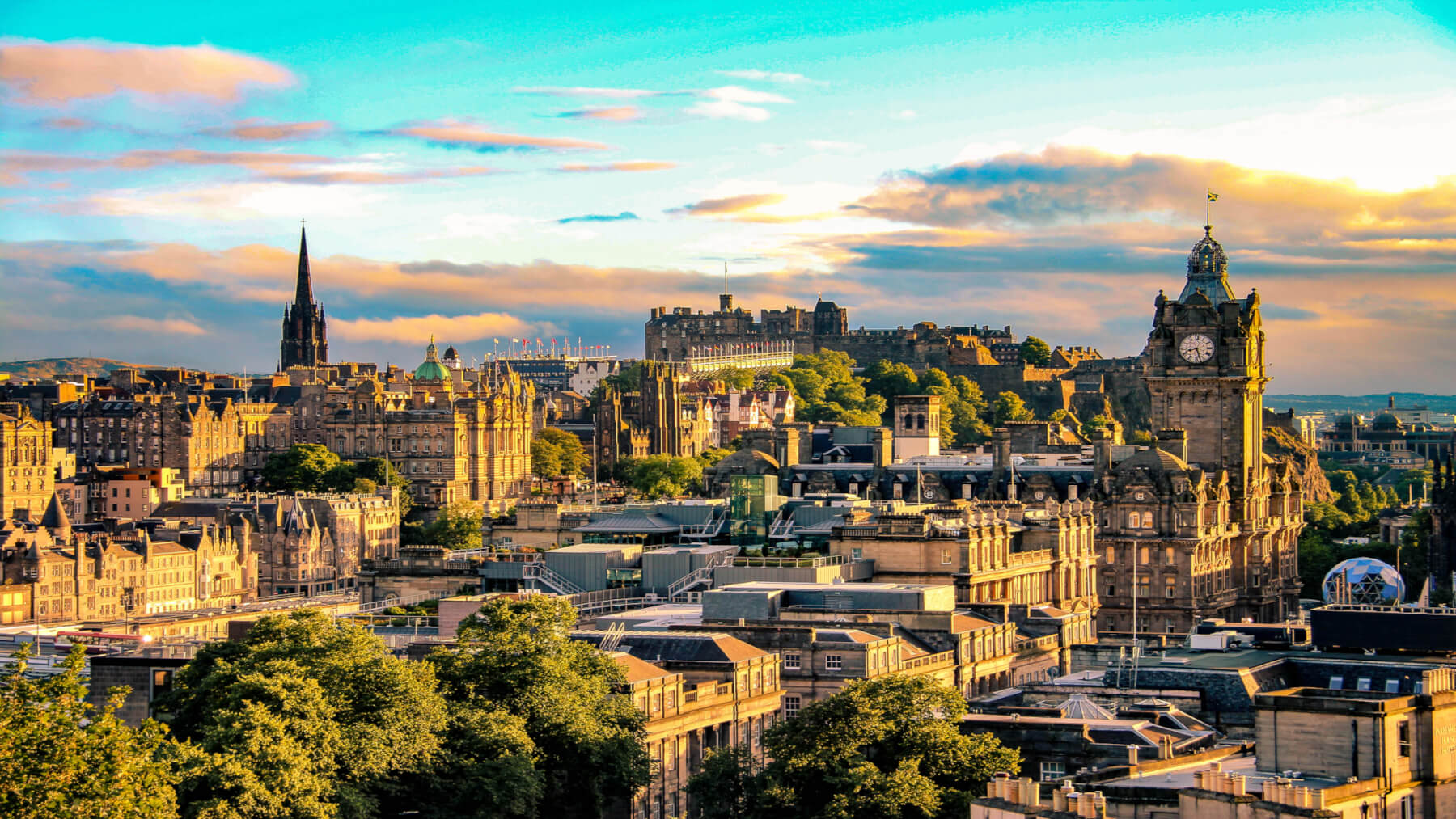 Edinburgh skyline