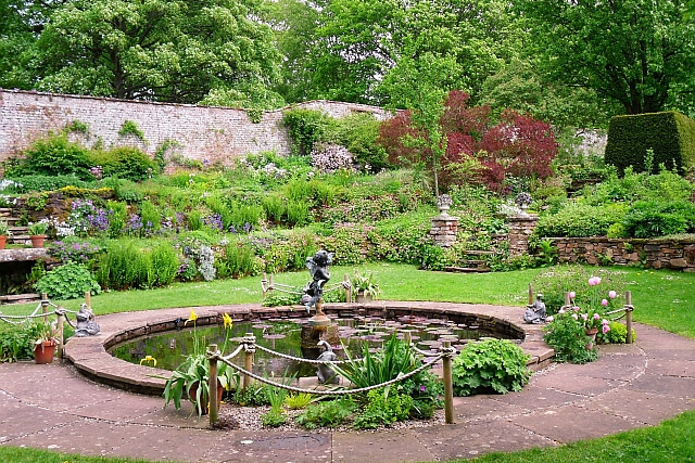 Garden Pond at Acorn Bank
