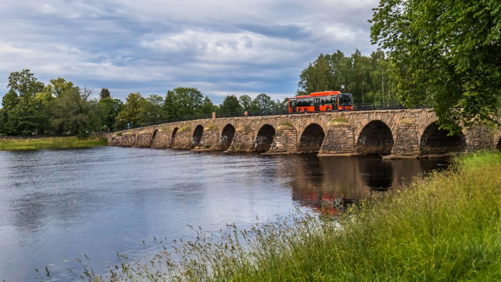 A Bus Getting Around the Lake District