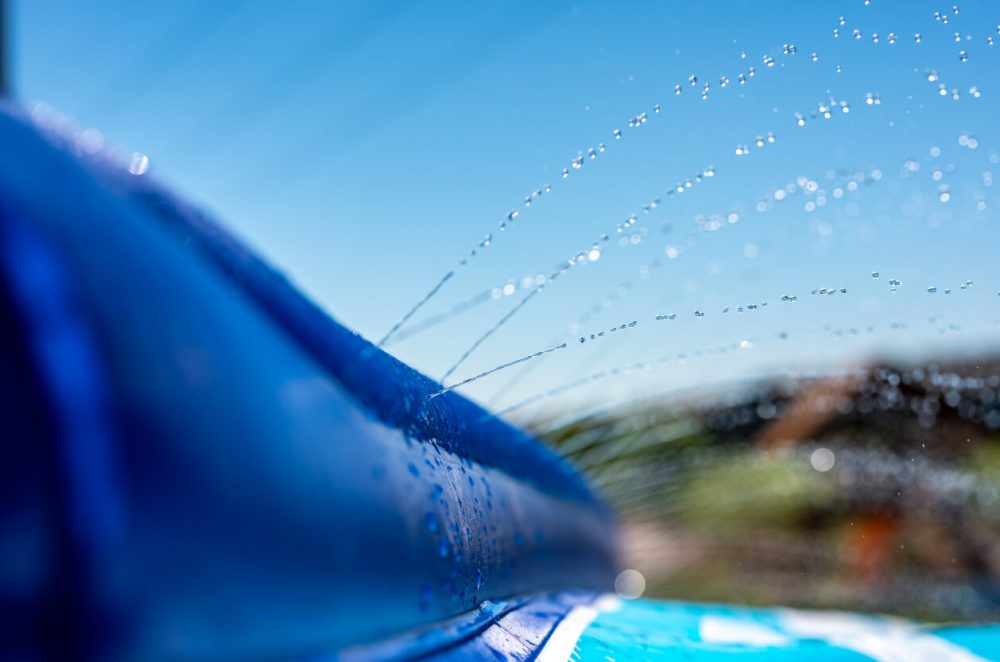 Giant Slip and Slide Cornwall feature