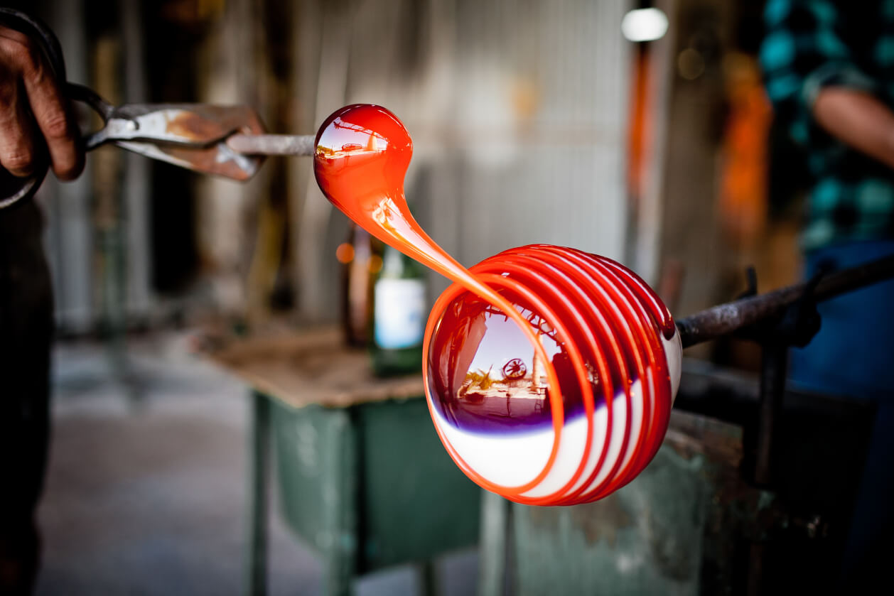 Glass blowing