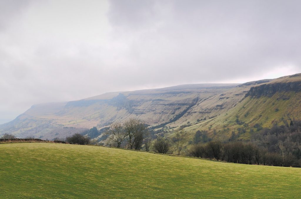 Glenariff Forest Park mountain views