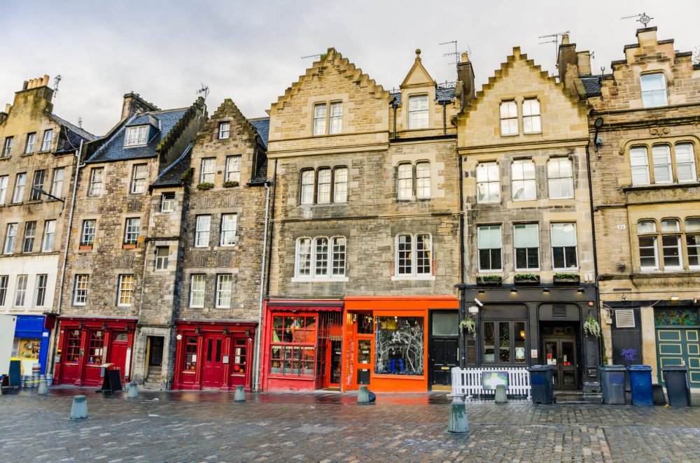 Grassmarket Edinburgh Shopfronts