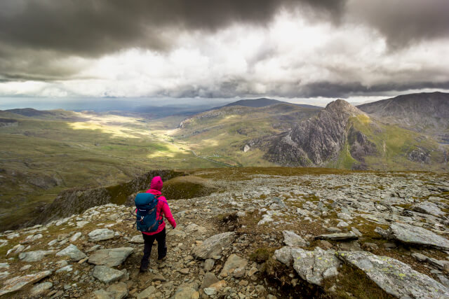 Hiking on Snowdon