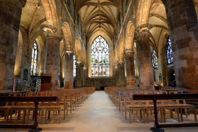 Inside St Giles Cathedral