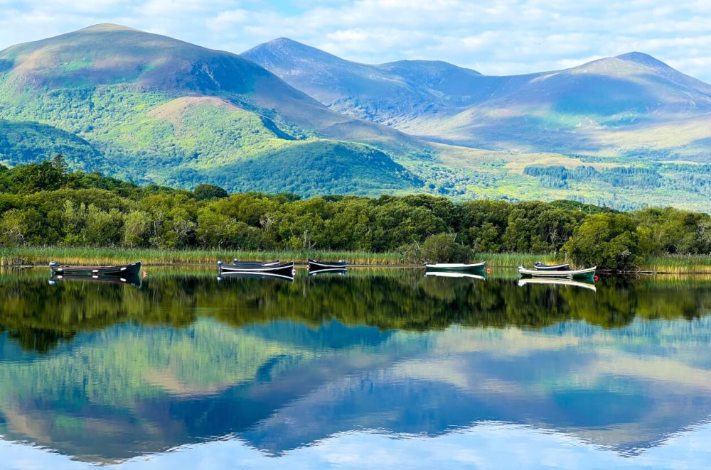 Killarney National Park reflection on water